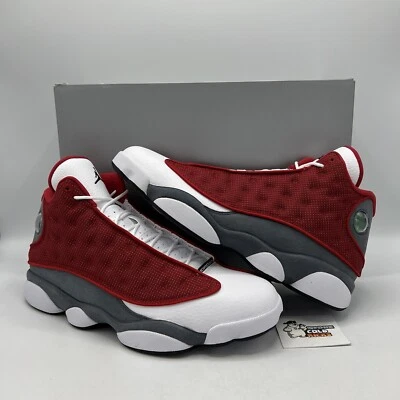 Nike Air Jordan 13 Retro Bajo Rojo Pedernal 2021 Playoff He Got Game BRED DJ5982-600 Foto 1 de 4