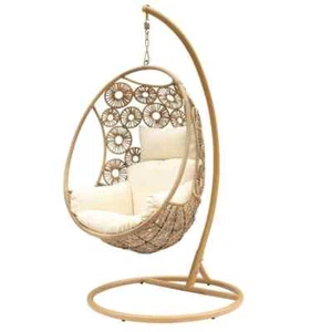 NEW Havana Hanging Egg Chair | Pod Chair Outdoor Wicker Patio Garden Backyard - Picture 1 of 3