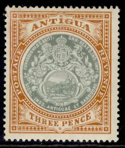 ANTIGUA EDVII SG47, 3d grey-green & orange-brown, M MINT. - Picture 1 of 1