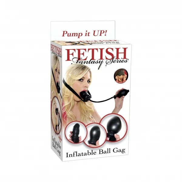PD391423 PIPEDREAM INFLATABLE BALL GAG MORSO COSTRITTORE GONFIABILE IN LATEX - Immagine 1 di 1