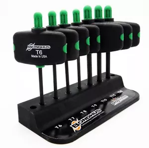 Bondhus TWX7 7 Piece Torx Wing Driver Handle Torx Key Set T6-T20 34745 - Picture 1 of 1