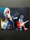 Robert Plant Rare signed autographed Zeppelin Page 8x10 photo Beckett BAS letter