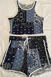 Derek Heart Shorts Set Größe Large Neu - Bild 1 von 6