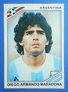 FIGURINA CALCIATORI PANINI MEXICO 86 DIEGO A. MARADONA N.84 ORIGINAL RECOVERED - Foto 1 di 1