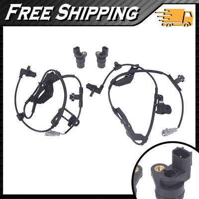 Sensor de velocidad de rueda ABS delantero trasero izquierdo y derecho 4 piezas para Toyota Tacoma 1998-2000 Foto 1 de 4