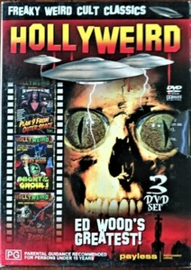 Hollyweird 3-DVD 3-MOVIE HORROR Freaky Weird Cult Classic EXCELLENT CONDITION R4 - Picture 1 of 4