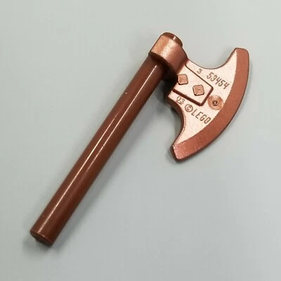 Lego Star Wars - Gamorrean Guard's Axe Copper Weapon 75326 Minifigure - New - Image 1 of 2