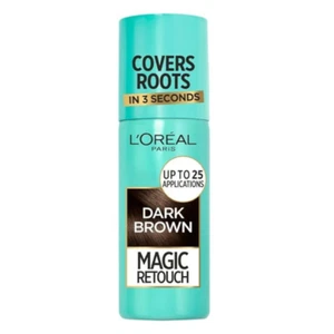L'Oreal Paris Magic Retouch Instant Root Concealer Spray - Dark Brown, 75ml - Picture 1 of 4