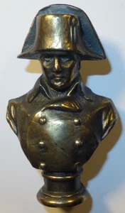 pommeau de canne ancien en fonte, buste de Napoléon I, XIXème siècle? - Picture 1 of 2
