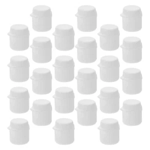 100 Pcs Toothpaste Cap Covers Self Closing Toothbrush Travel Child - Picture 1 of 12