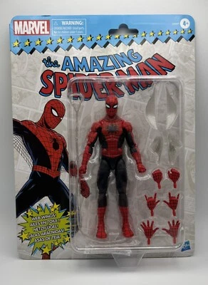 Marvel Legends Retro The Amazing Spider-Man Objetivo Exclusivo Primera Aparición NUEVO Foto 1 de 2