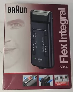 Braun Flex Integral 5314 - Vintage - New Unused shaver still Sealed Prop museum - Foto 1 di 7