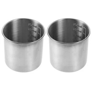 2 Pezzi Misurino Cuociriso Accessori Cucina Acciaio Inox Fusione - Foto 1 di 12