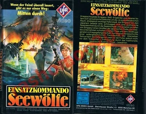 Video 2000/V2000 EINSATZKOMMANDO SEEWÖLFE (1982) John Howard ufa Rarität No DVD - Foto 1 di 1