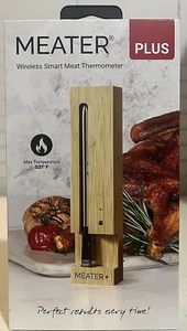 MEATER Plus Wireless Smart Meat Thermometer Treager RTU-MT-MP01 NEW Sealed! - Picture 1 of 4