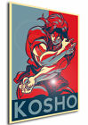 Poster Propaganda - Baki The Grappler - Kosho Shinogi