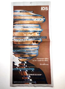 IDS Indiana Daily Student Newspaper Nov 7, 2024 Trump "Moron" "Fascist" - Picture 1 of 4