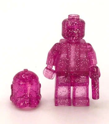 Fase 2 Clone Trooper Oficial Lego Star Wars Inédito Brillo Rosa Prototipo Foto 1 de 4