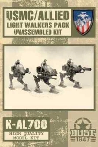 Dust - USMC/Allied Light Walkers Pack Model Kit 1/48 - Foto 1 di 1