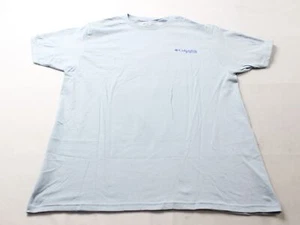 Columbia Men's PFG Respect The Locals Graphic T-Shirt CA4 Artic Blue Large NWT - Picture 1 of 4