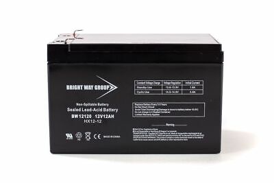 BWG SLA 12V 12AH F2 Battery Replacement for P...