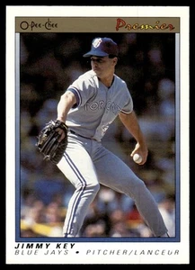1991 O-Pee-Chee Premier Jimmy Key Toronto Blue Jays #71 - Picture 1 of 2