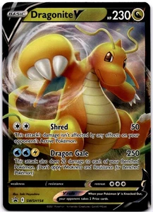 Dragonite V - Promo SWSH: Sword & Shield Promo Cards SWSH154 NM - Picture 1 of 2