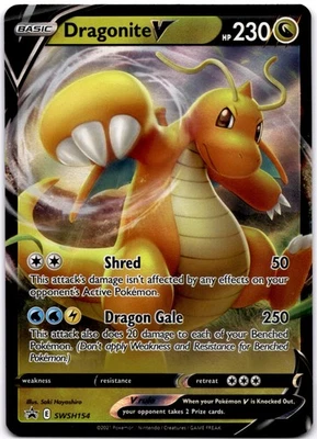 Dragonite V - Promo SWSH: Sword & Shield Promo Cards SWSH154 NM - Image 1 of 2