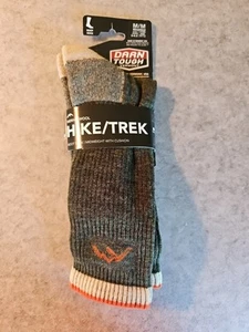 DARN TOUGH WANDERN/TREK WANDERER WOLLE olivfarbene STIEFELSOCKEN MITTELSCHWER MIT KISSEN Medium 1403 - Bild 1 von 5