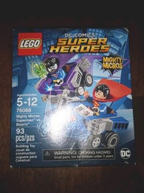New Sealed LEGO Super Heroes Mighty Micros: Superman vs. Bizarro 76068 In Hand