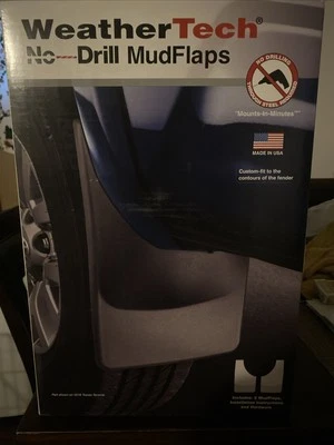 Weather Tech 2018 GMC Yukon / Yukon Denali para-lamas dianteiros e traseiros sem perfuração - Imagem 1 de 4