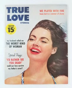 True Love Stories Magazine August 1956 The Worst Kind Of Woman Highway To Hell - Bild 1 von 11
