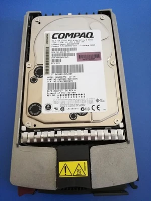 233806-003 COMPAQ 36.4GB 10K Hard Drive MAN3367MC U3 SCSI REV A01 CA0 - Immagine 1 di 2