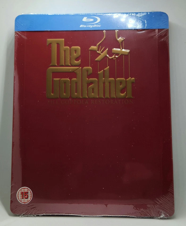 The Godfather  Trilogy The Coppola Restoration Blu-Ray Steelbook NEW SEALED - Image 1 of 1
