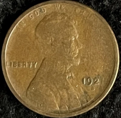 1921-S Lincoln Wheat Cent - Image 1 of 2