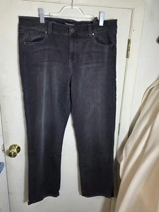 Liverpool The Straight Women's Plus Size 20W Black Denim, Inseam 30" - Picture 1 of 10