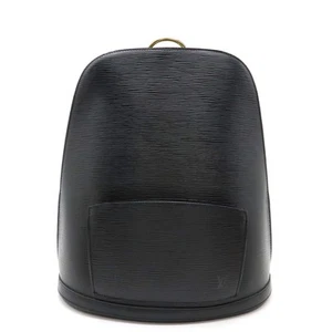 LOUIS VUITTON Epi Cobran Rucksack Backpack Shoulder Bag Leather Noir Black - Picture 1 of 9