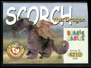 Ty Beanie Babies II #219 1999 Scorch the Dragon - Imagen 1 de 2
