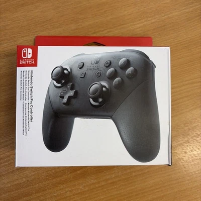 Nintendo Switch Pro Black Controller Wireless - Image 1 of 2