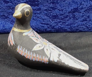 Vint. Pájaro de cerámica artesanal; México; ca 1960; en muy buen estado - Imagen 1 de 5