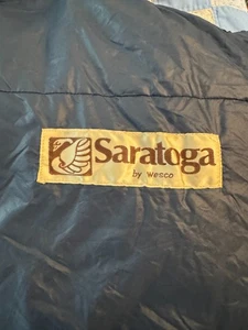 Saratoga 15 Wesco California USA Made Down Sleeping Bag Rectangular Light 3lbs - Picture 1 of 5
