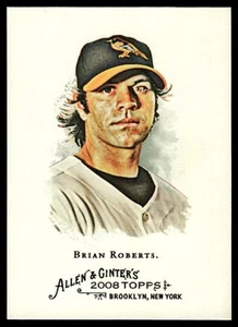 2008 Topps Allen & Ginter Brian Roberts Baltimore Orioles #265 - Picture 1 of 2