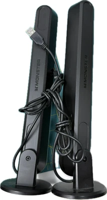 Lote de 2 barras de luz LED Monster RGB - 190720-03 - Intertek 5012267 Foto 1 de 3