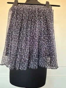 NEXT GIRLS AGE 10 Mesh Glitter Skirt. Girls Leopard Print Elasticated Pullover - Picture 1 of 9