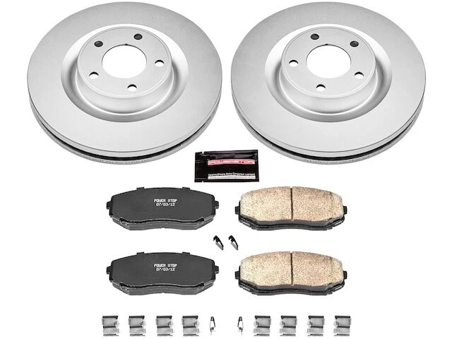 Power Stop 36MC42D Front Brake Pad and Rotor Kit Fits 2007-2014 Ford Edge - Изображение 1 из 1