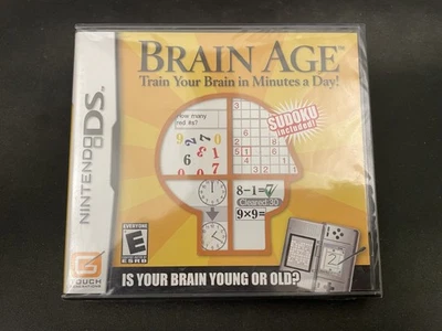 New Nintendo DS Lite Game: Brain Age - Image 1 of 4