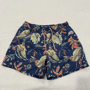 Costume da bagno uomo Polo Ralph Lauren floreale blu hula surfista taglia large - Foto 1 di 9