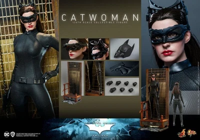 Hot Toys MMS627 Batman 1/6 The Dark Knight Trilogy Catwoman Figure In Stock - Image 1 of 3