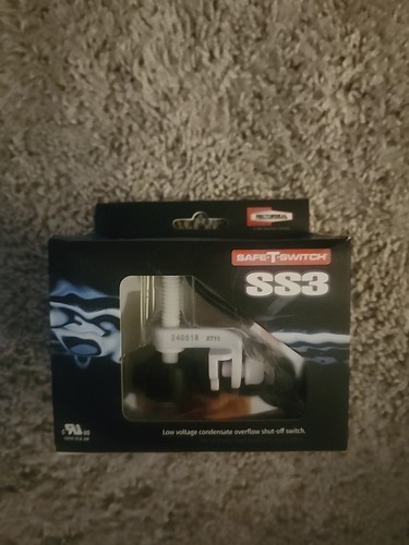 SS3 Float Switch with Bracket for HVAC Drain Pan Condensate Overflow ...