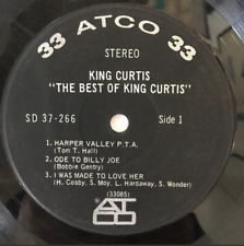King Curtis – The Best Of King Curtis jukebox 33 rpm mini album